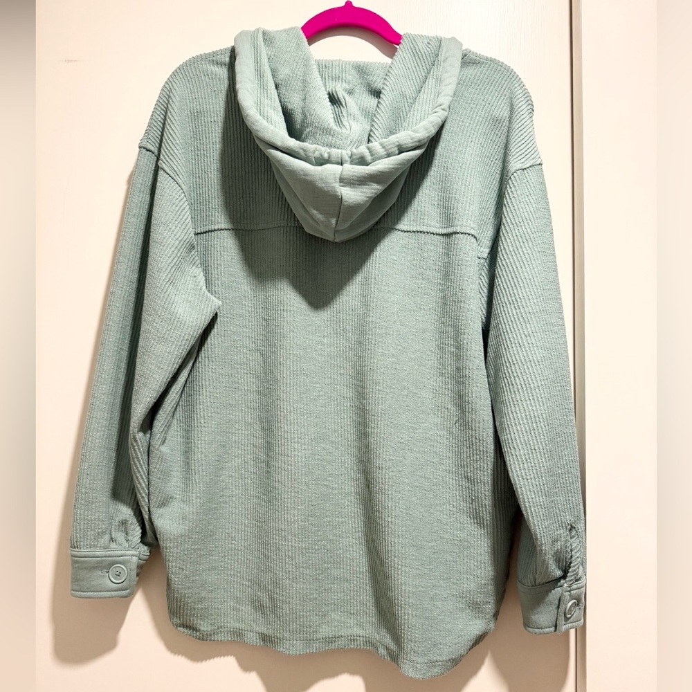 AE Oversized Button-Up Shacket - Picture 11 of 14